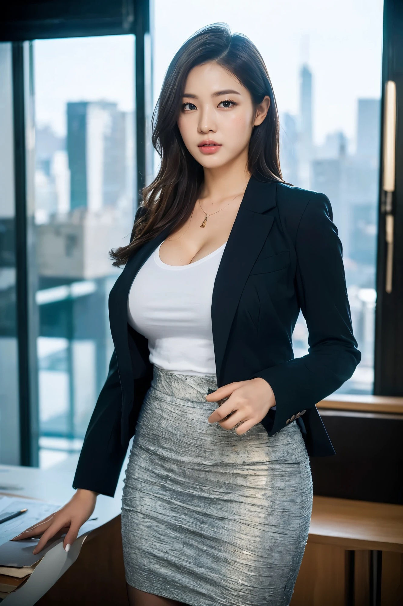 今年の新入社員は巨乳でエロい子ばかり - サンプル画像 7