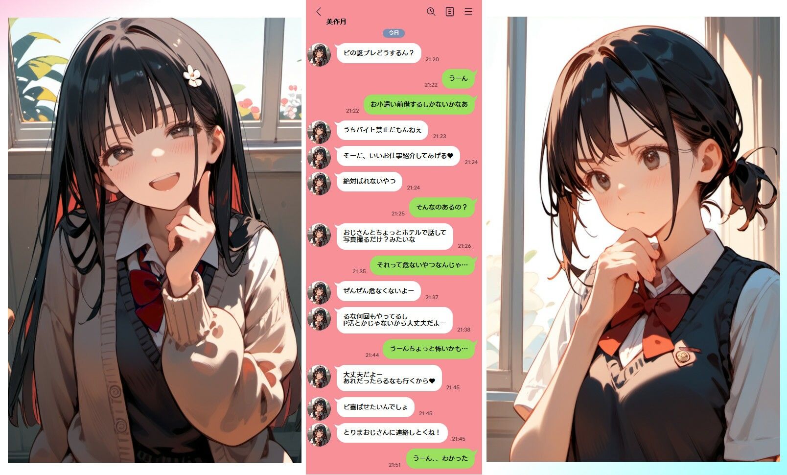 ナイショアルバイト - サンプル画像 1