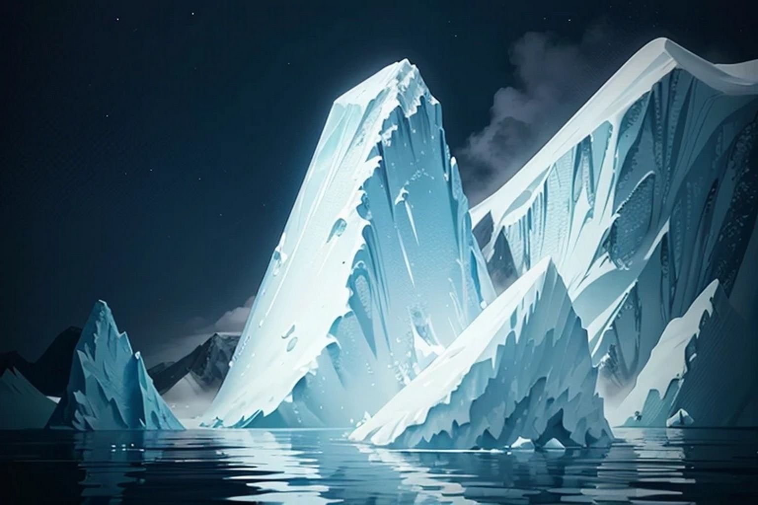 氷山  背景素材 - サンプル画像 4