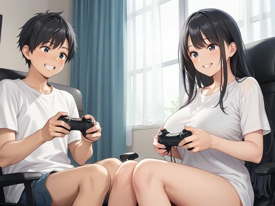 巨乳な幼馴染はHが好き - サンプル画像 1