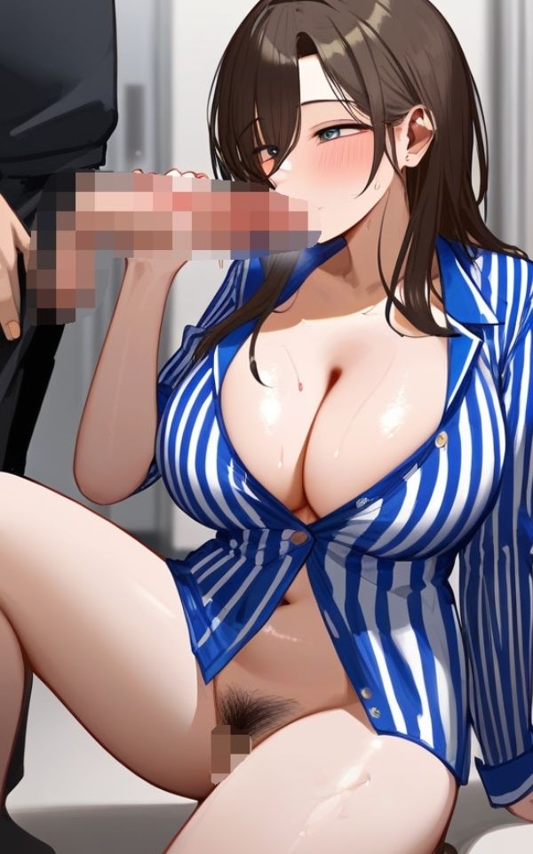 綺麗過ぎる掃除のおばちゃん であった男性を片っ端から フェラチオ - サンプル画像 5