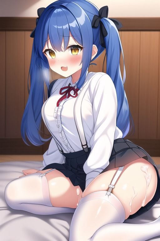 メスガ●ガーターベルトにわからせぶっかけ - サンプル画像 1