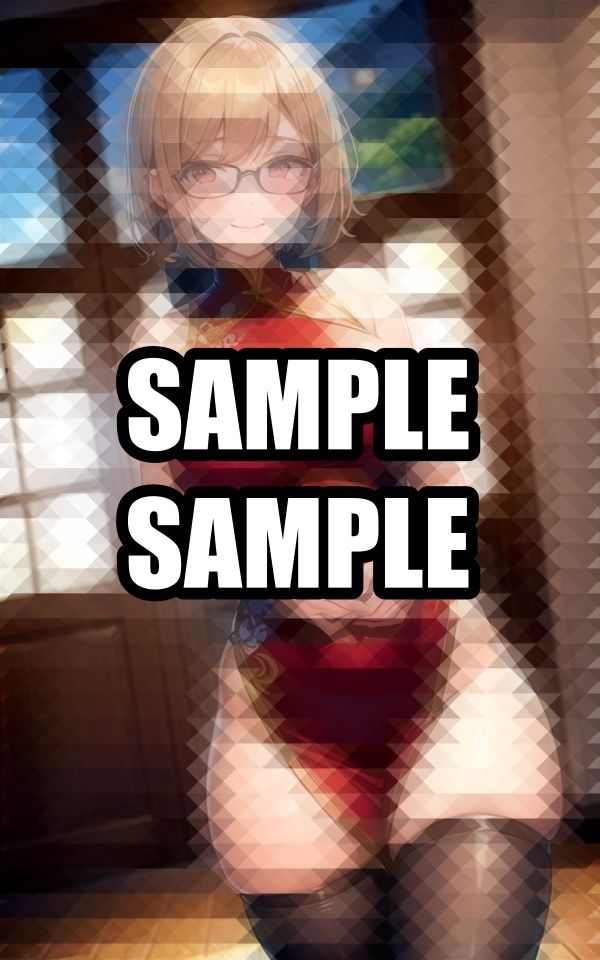エレガントなチャイナ服美女イラスト集 - サンプル画像 7