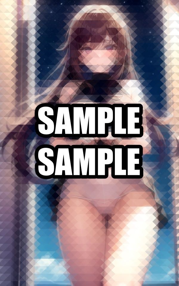 外で露出しちゃう美女イラスト集 - サンプル画像 5