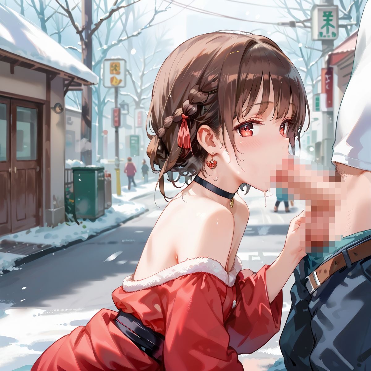 ヤリまくり！冬の街バーリンで春を売る女たちPart6 - サンプル画像 4