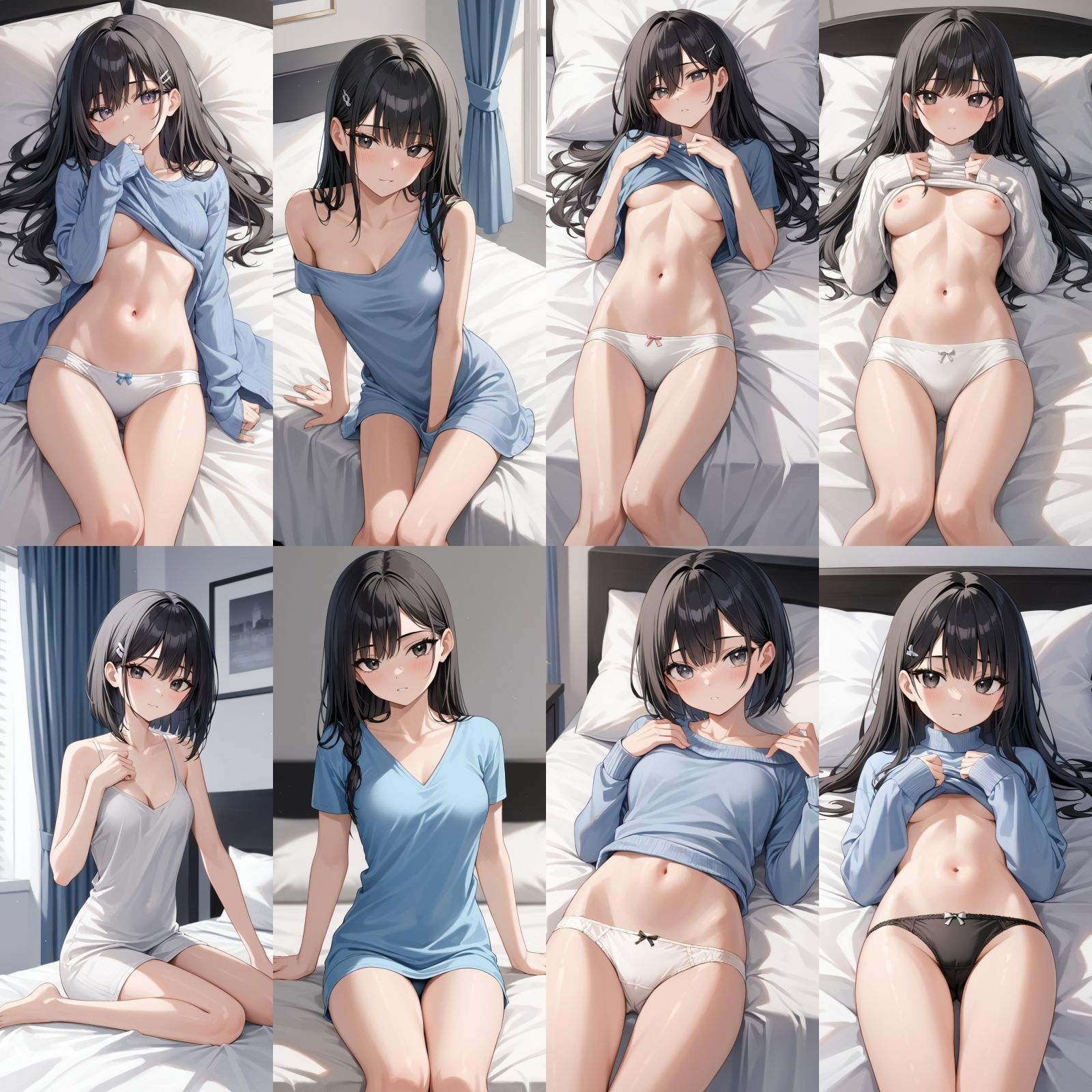 ダルそうなパパ活女子をイかせてみた【500枚】 - サンプル画像 1