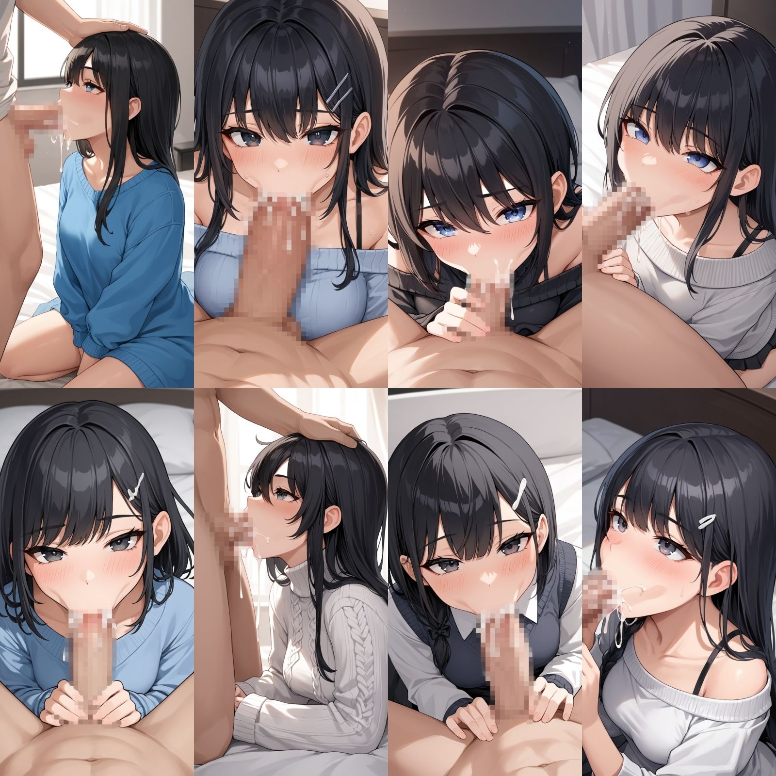 ダルそうなパパ活女子をイかせてみた【500枚】 - サンプル画像 4