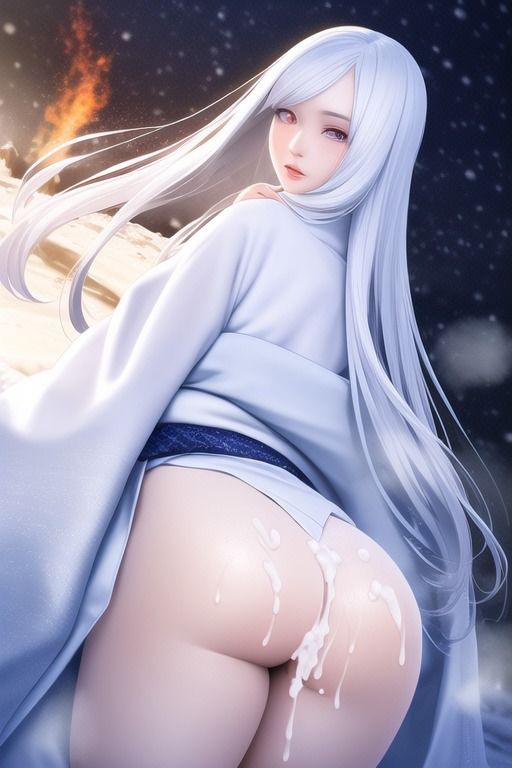 雪女様に熱いぶっかけ - サンプル画像 10
