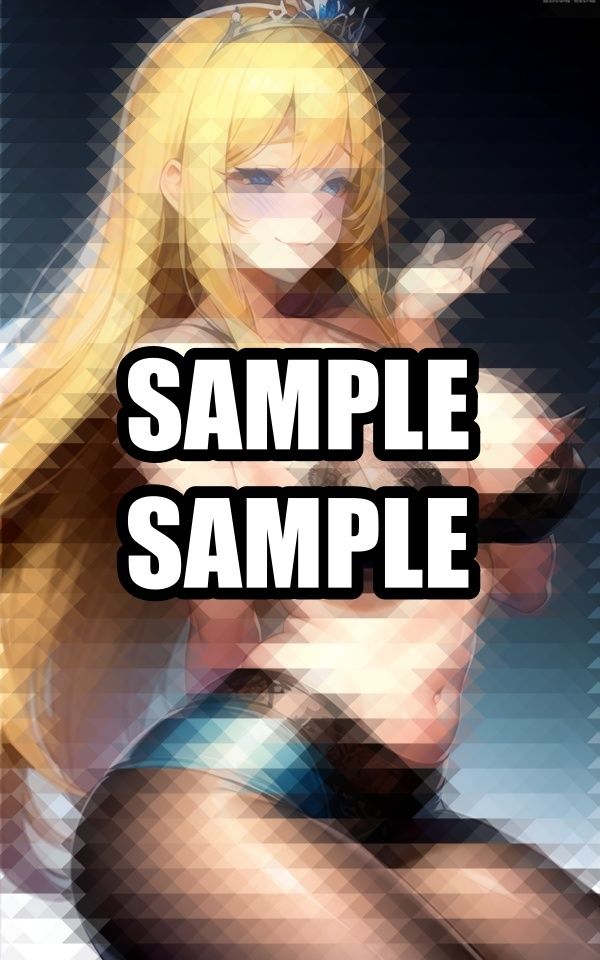 下着姿のプリンセスイラスト集 - サンプル画像 8