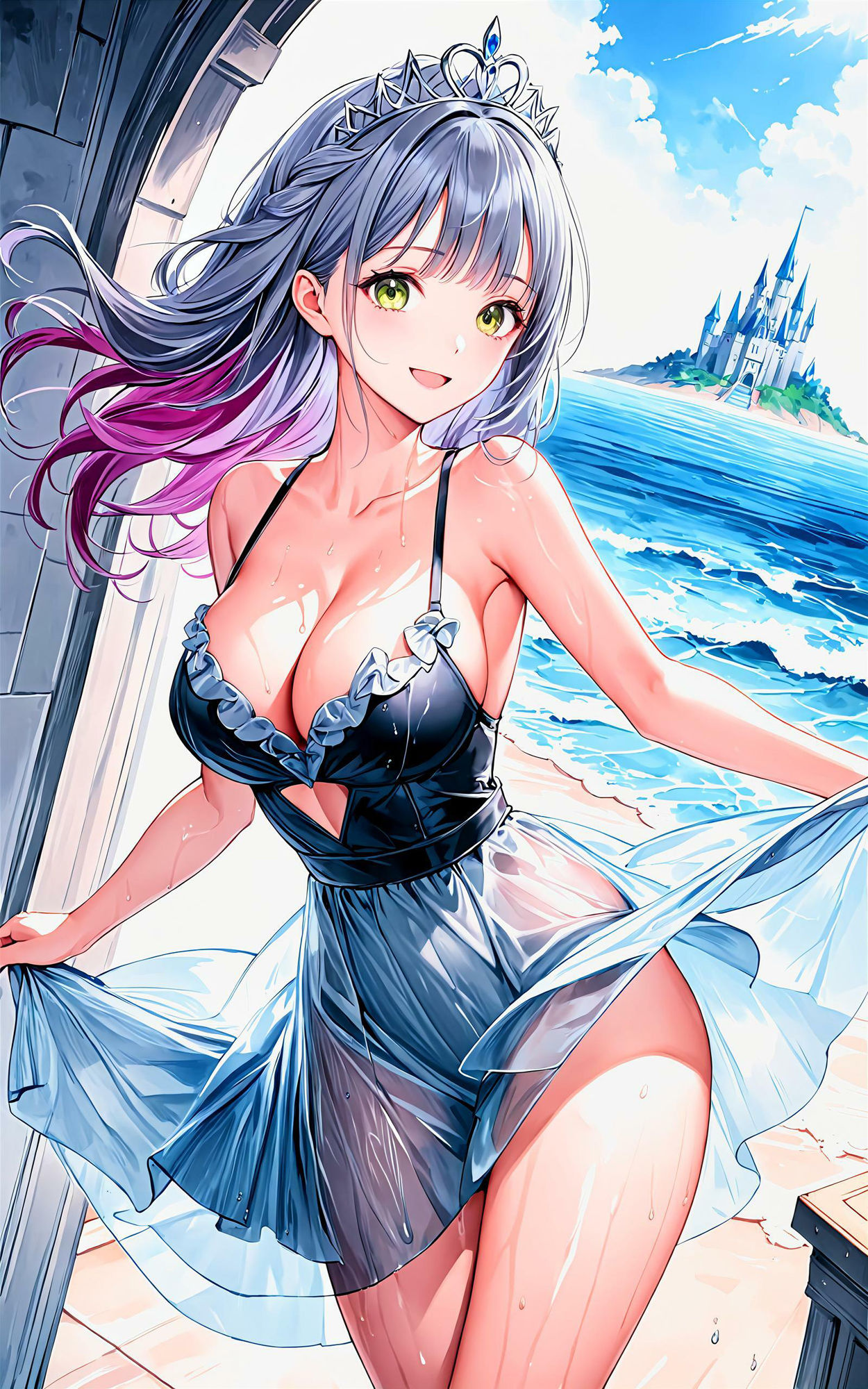 エチエチ姫ちゃん-奴●でいいのであなたの王国の国民にしてくださいw- vol.2 - サンプル画像 4