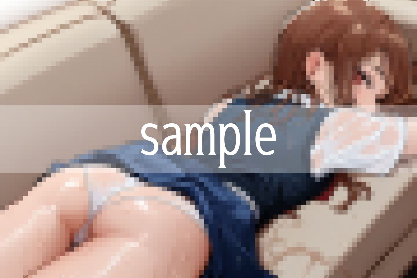 無防備の妹たち...反ぬぎのパンティから秘密の具がこんにちは - サンプル画像 1