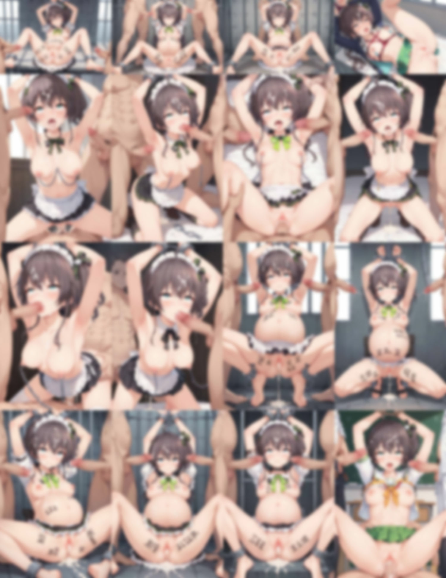 夏色ま◯り コスプレ孕まされ肉便器 - サンプル画像 10