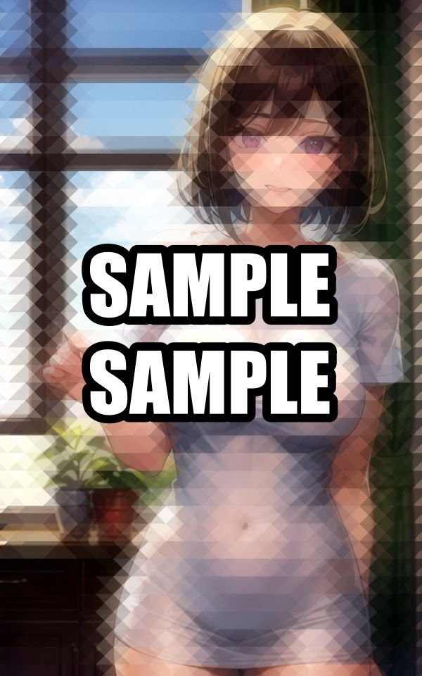 透けてるTシャツの僕の彼女 - サンプル画像 3