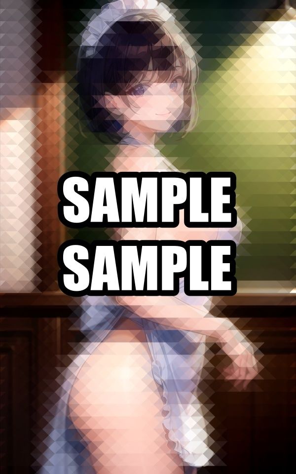ご飯食べる？裸エプロンの彼女 - サンプル画像 8