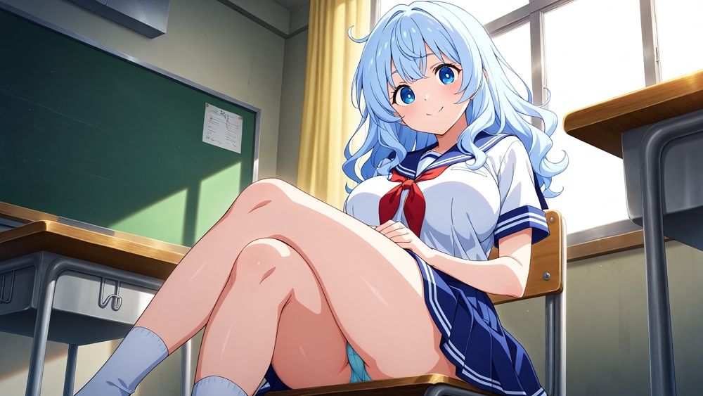 競泳水着美少女のアクメ顔！教育実習生とプールでSEX【高画質】 - サンプル画像 4