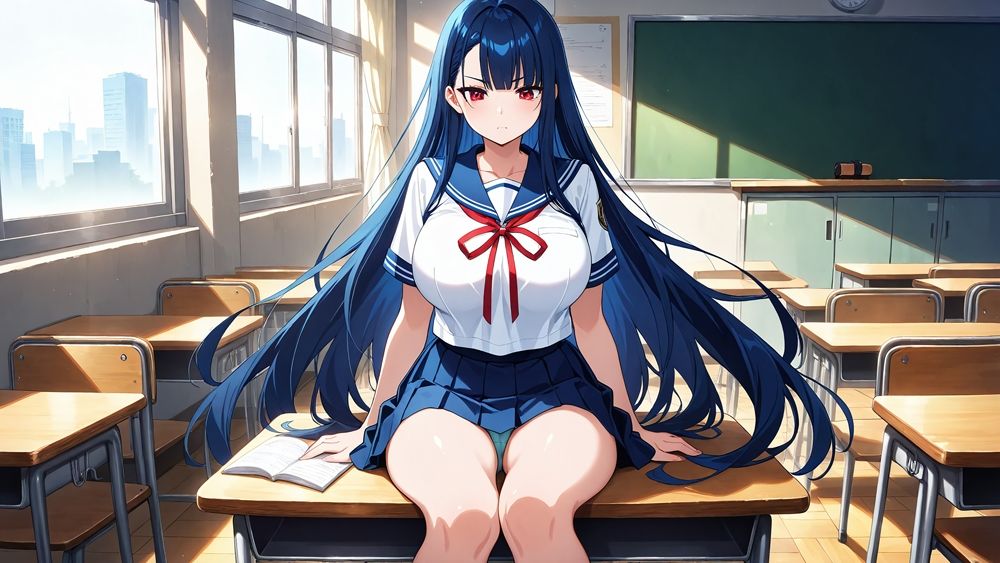 競泳水着美少女のアクメ顔！教育実習生とプールでSEX【高画質】 - サンプル画像 5