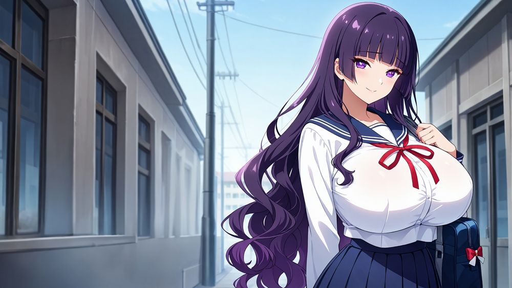 スク水美少女ふたり〜プールサイドで貪り合う絶頂プレイ〜 - サンプル画像 3