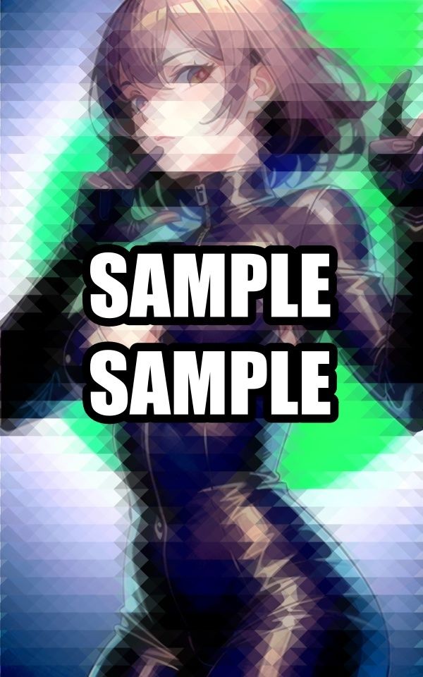 無表情ラバースーツ美女 イラスト集 - サンプル画像 6