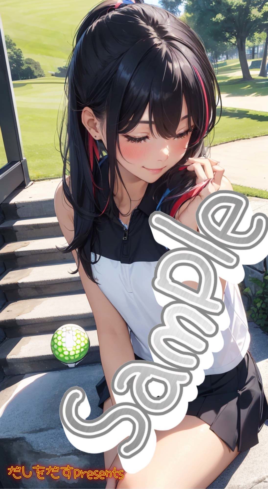 だしをだすpresents〜ゴルフちゃん写真集〜 - サンプル画像 1