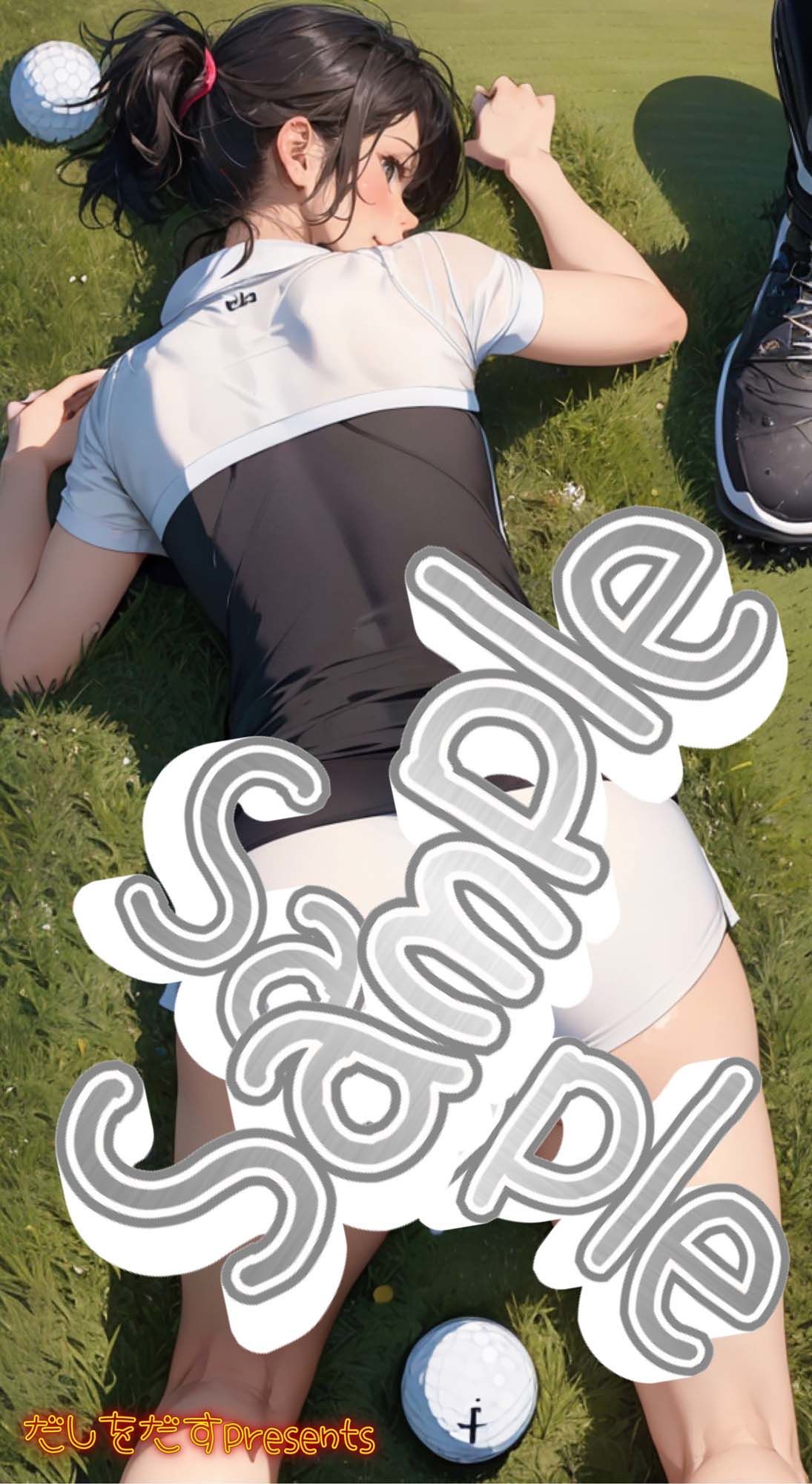 だしをだすpresents〜ゴルフちゃん写真集〜 - サンプル画像 2