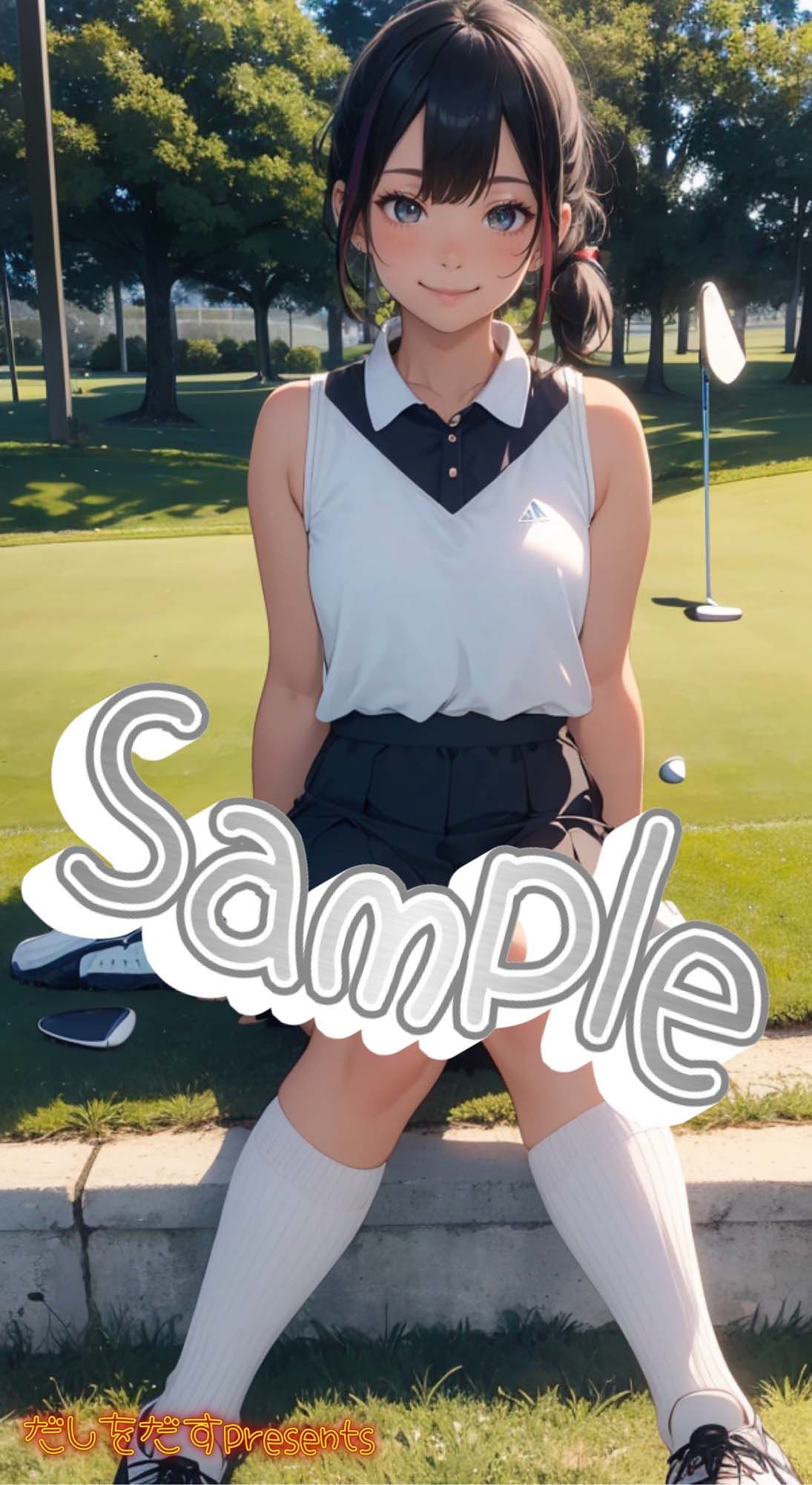 だしをだすpresents〜ゴルフちゃん写真集〜 - サンプル画像 3