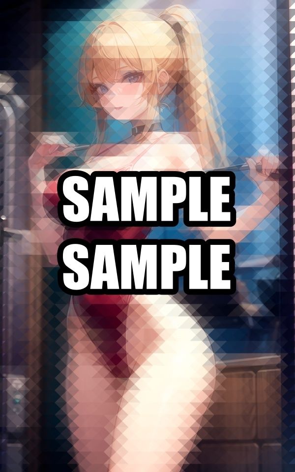 レオタード美女イラスト集 - サンプル画像 1