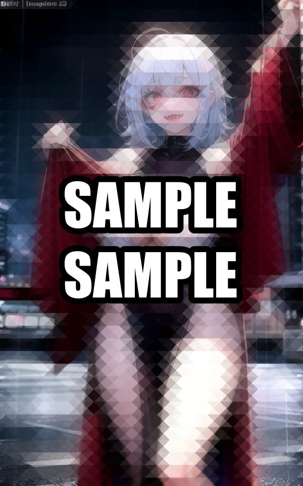 グラマーなゾンビ美女イラスト集 - サンプル画像 1