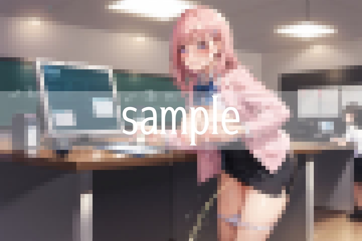 えちえち会社のえっちの会社説明会へようこそ - サンプル画像 9