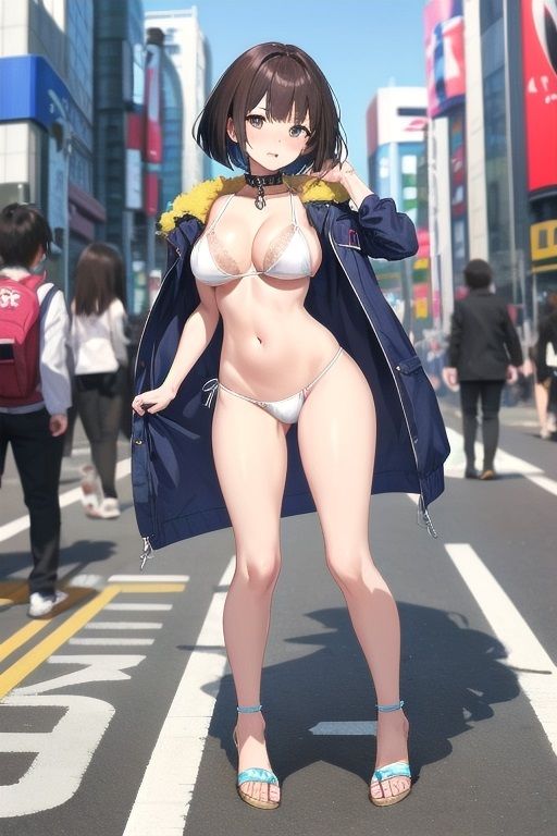 露出調教 STEP8 - サンプル画像 4