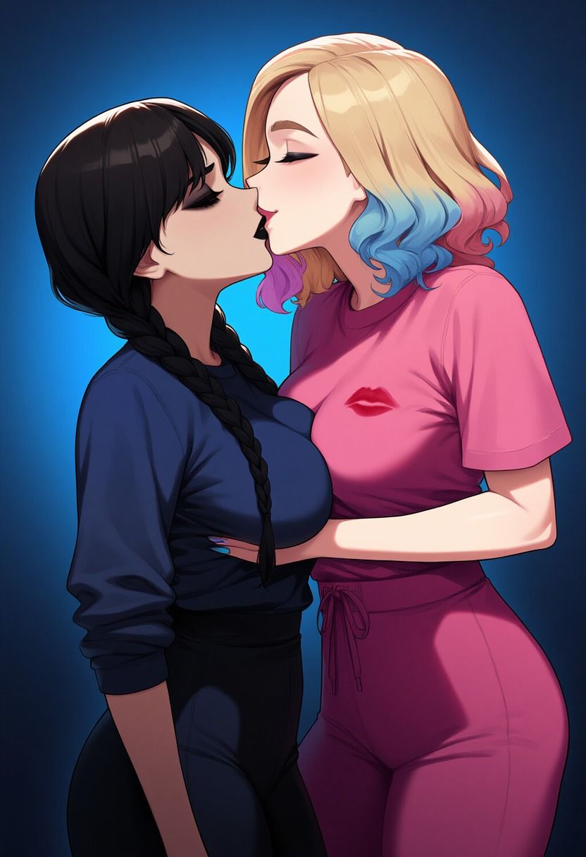 風紀ぶち壊し百合ふたなり - サンプル画像 3
