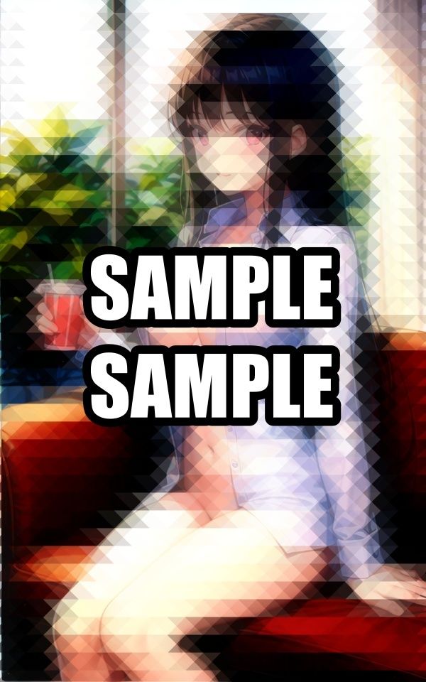 目覚めの白シャツ美女イラスト集 - サンプル画像 3