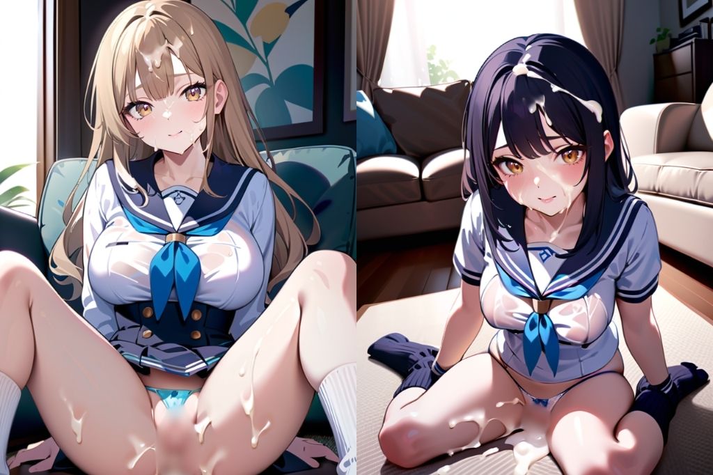 幼馴染が誘ってきたから中出し＆ぶっかけしてやった - サンプル画像 4