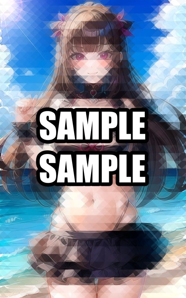 フリル水着のデビルちゃん - サンプル画像 6