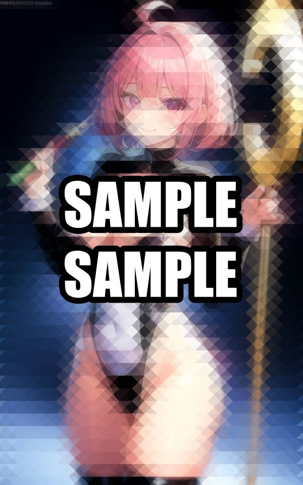 魔法が使えるレオタード美女イラスト集 - サンプル画像 1