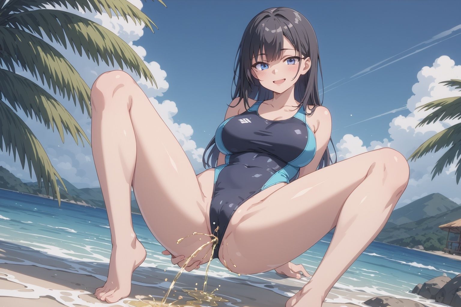 お漏らし女子校生 - サンプル画像 7