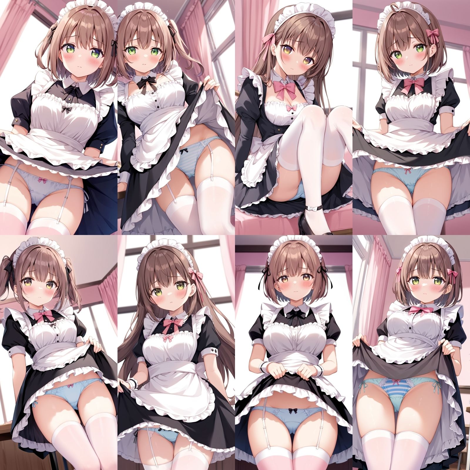 ご奉仕メイドのフ〇ラとパンティー【500枚】 - サンプル画像 6