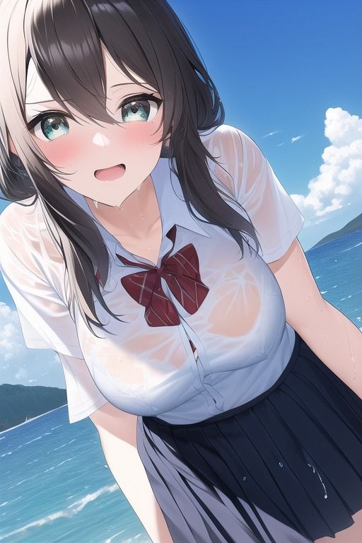 下着で、ドボン。 - サンプル画像 1