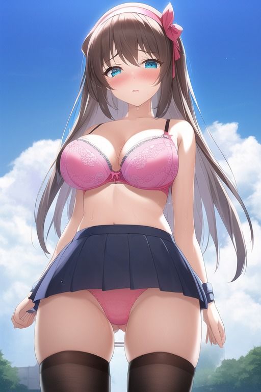 下着で、ドボン。 - サンプル画像 5