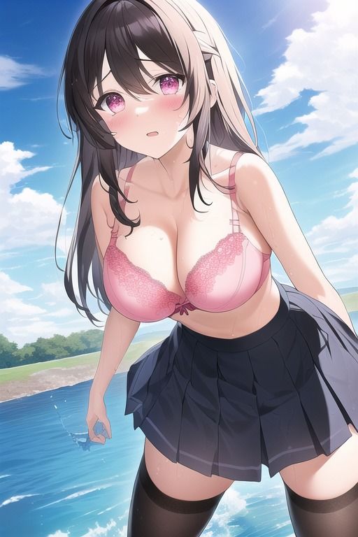 下着で、ドボン。 - サンプル画像 9