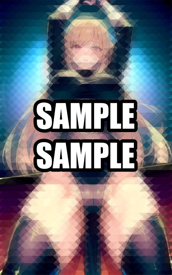 下からアングルの囚われ黒ドレス美女 - サンプル画像 7