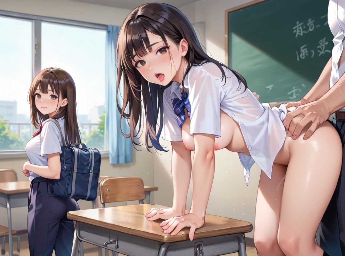 ビッチ女学園 放課後SEX - サンプル画像 7