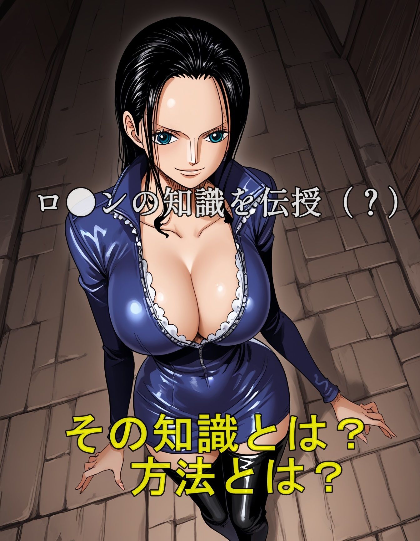 海賊の考古学教室  ニコ・ロ○ン先生 - サンプル画像 1