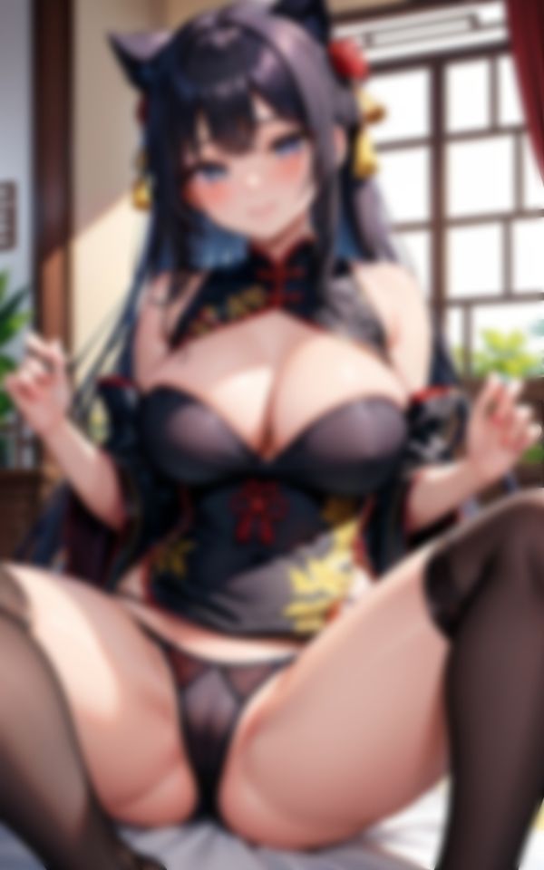 エチエチなチャイナドレスで誘惑してくる淫乱爆乳美女コレクション - サンプル画像 7