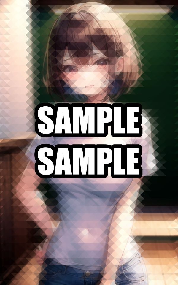 パツパツTシャツ美女イラスト集 - サンプル画像 3