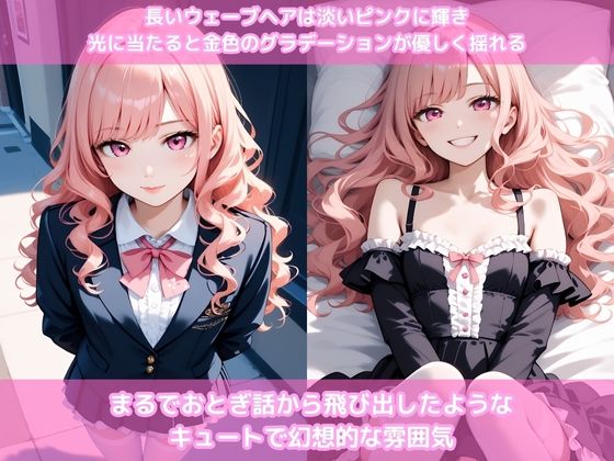 美少女日和no.02 ふんわりピンクのお姫様 - サンプル画像 1