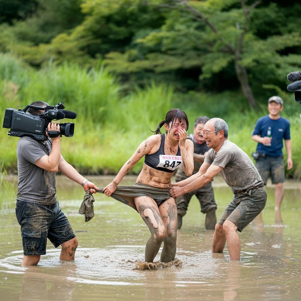 セクハラ×泣き顔 AI画像集 300枚超 - サンプル画像 6