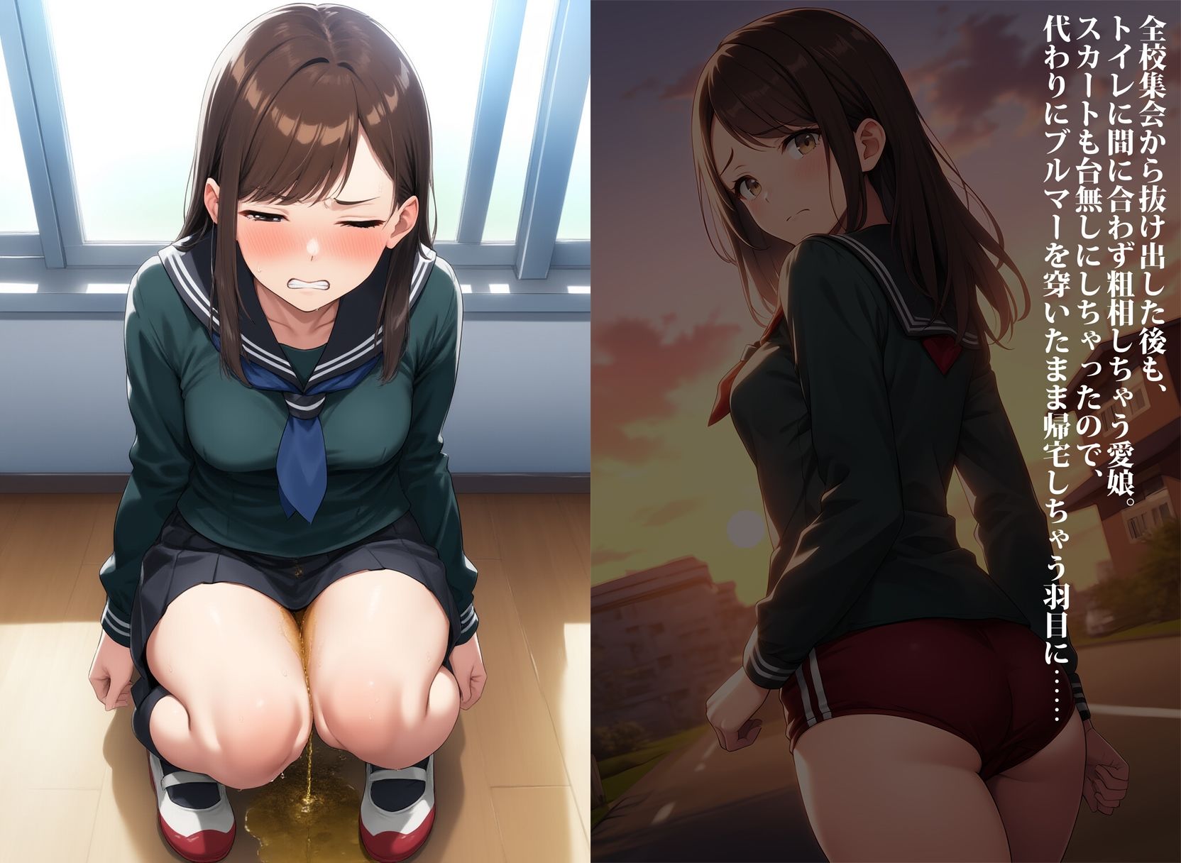 オムツ離れできない愛娘の性徴日記 - サンプル画像 6