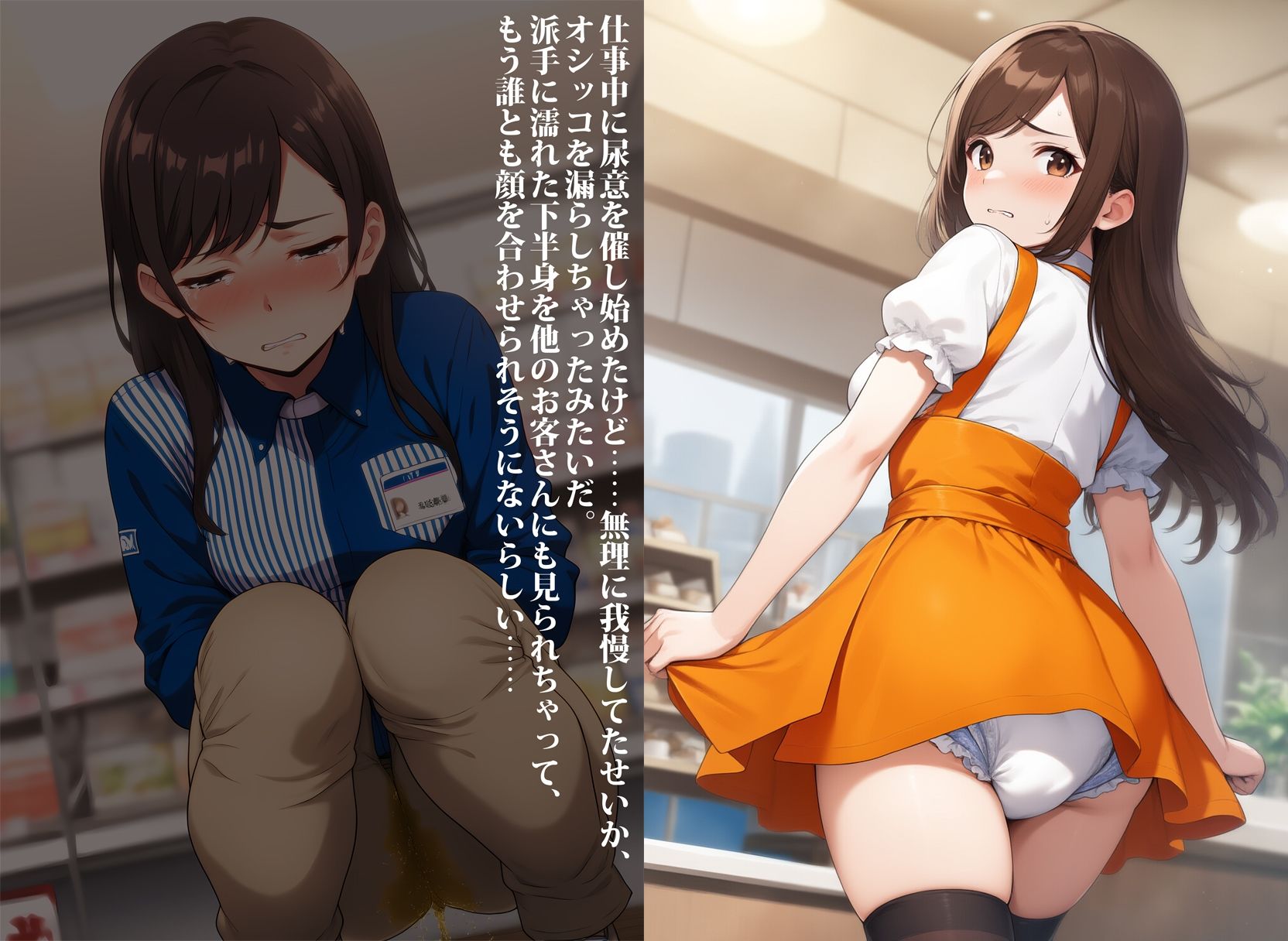 オムツ離れできない愛娘の性徴日記 - サンプル画像 8
