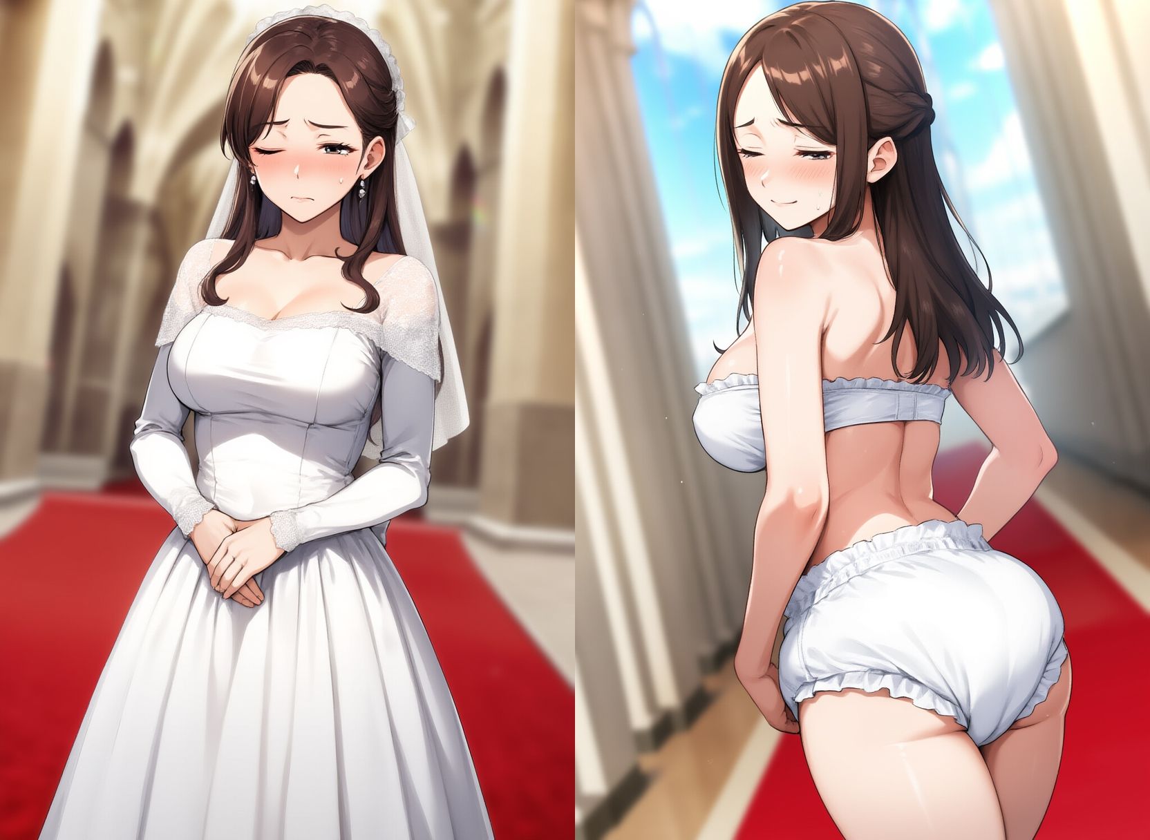 オムツ離れできない愛娘の性徴日記 - サンプル画像 10