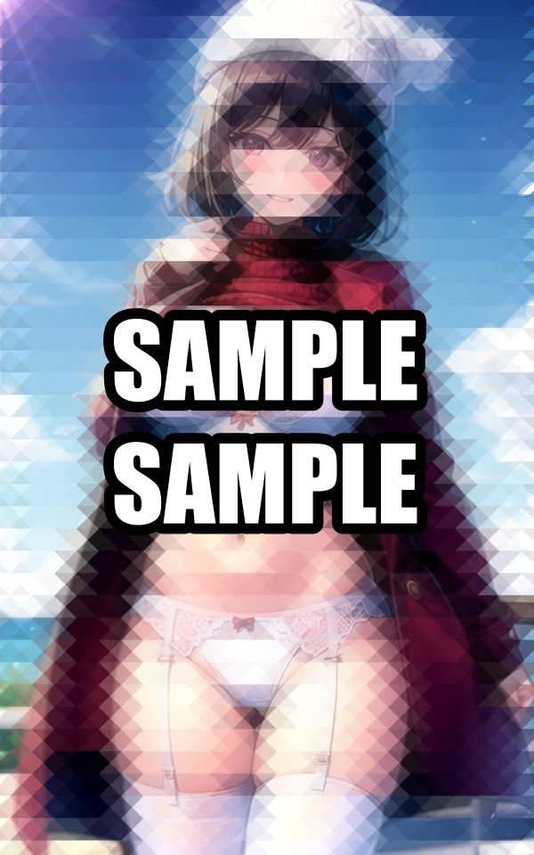 冬の日の下着美女イラスト集 - サンプル画像 4